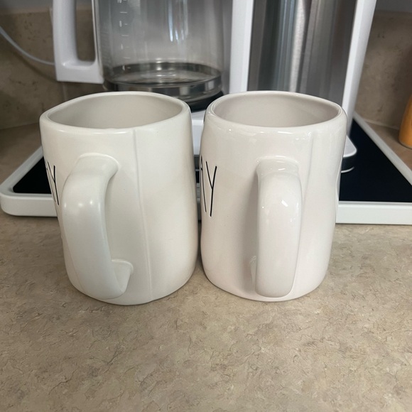 Set of two Rae Dunn.. Monday Blues & Friyay Mug - Picture 2 of 5